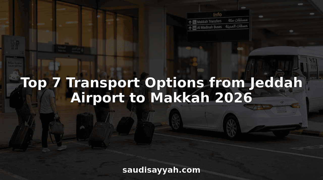 Top 7 Transport Options from Jeddah Airport to Makkah 2026