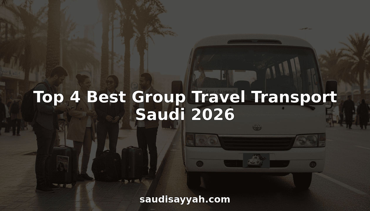 Top 4 Best Group Travel Transport Saudi 2026