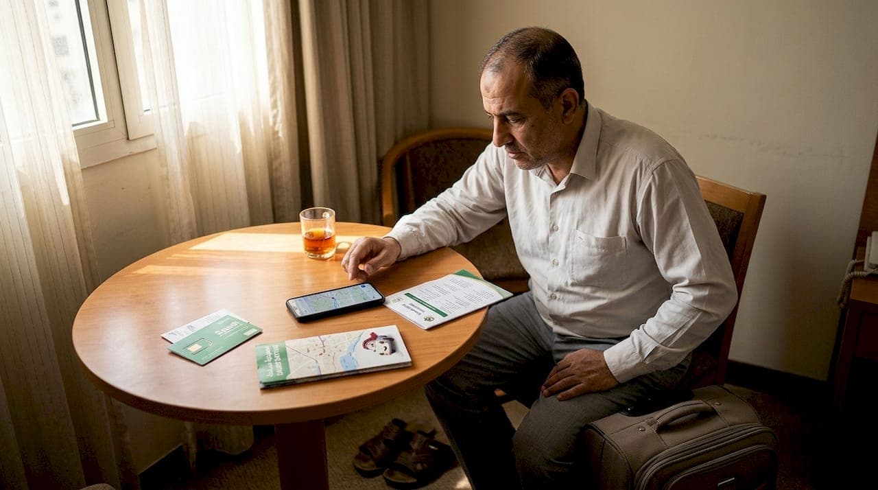 How to use mobile maps in Saudi Arabia for Umrah 2026