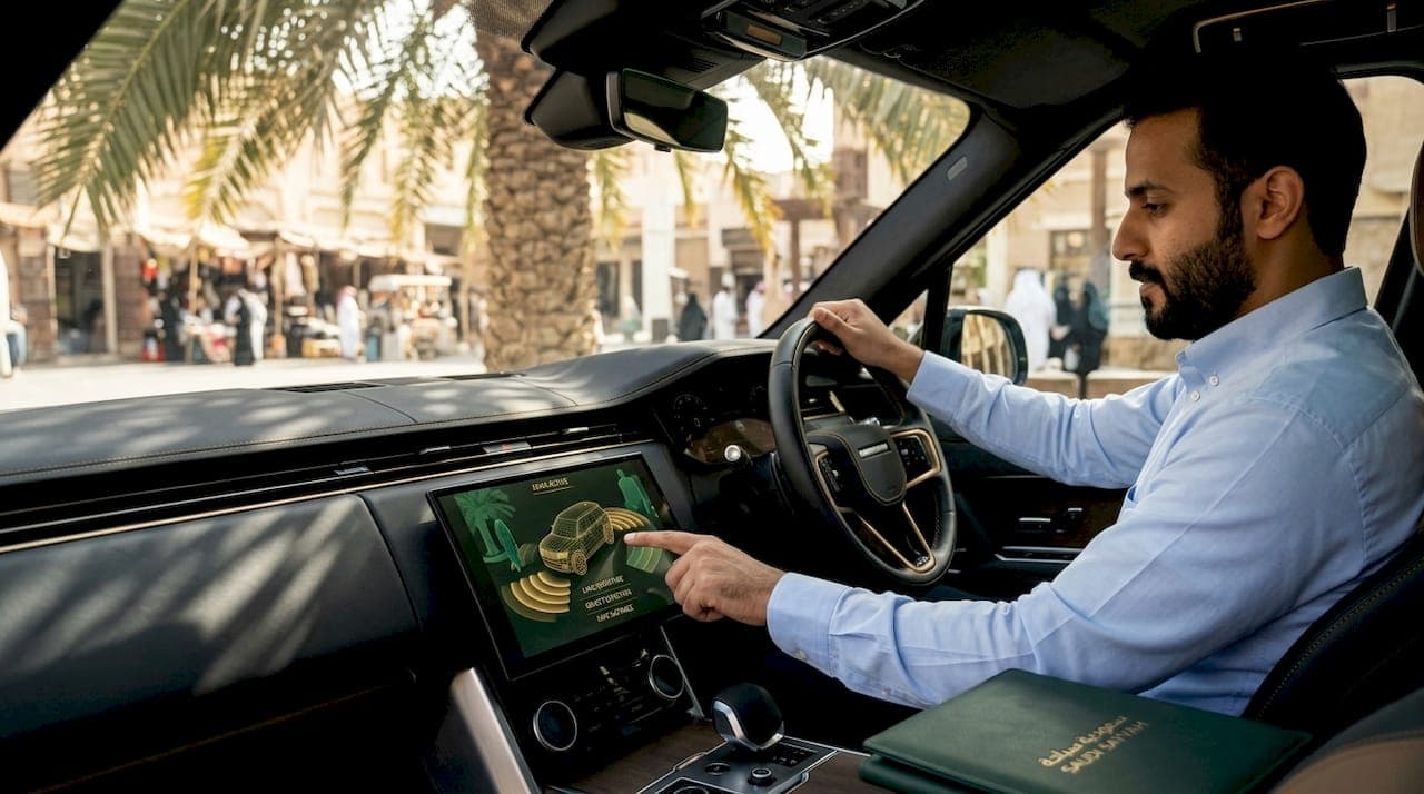 Role of advanced features in vehicles for safer Umrah travel