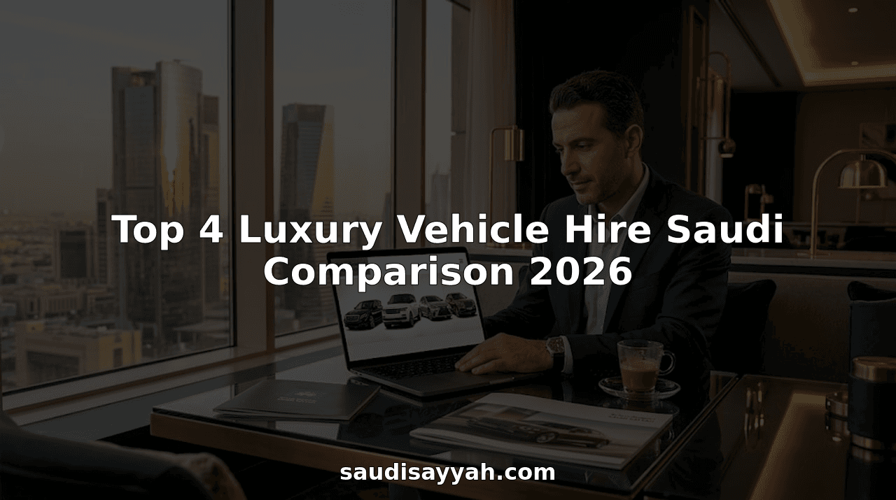 Top 4 Luxury Vehicle Hire Saudi Comparison 2026