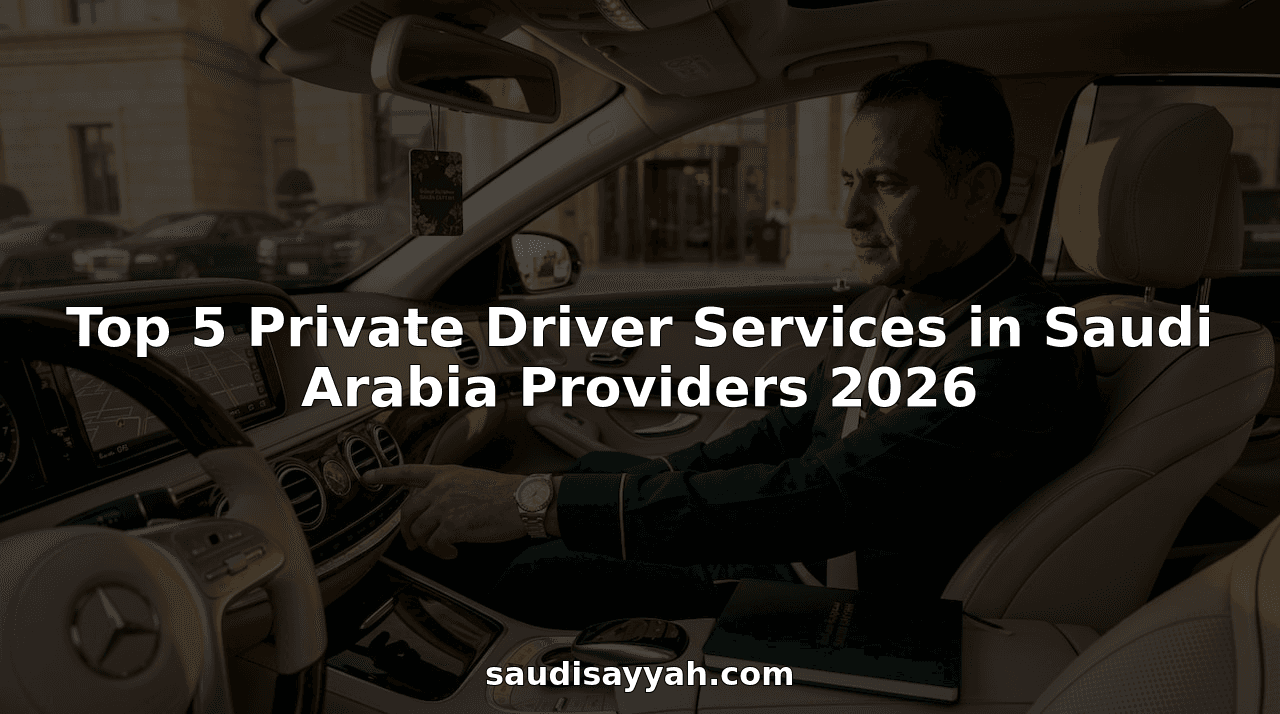 Top 5 Private Driver Services in Saudi Arabia Providers 2026